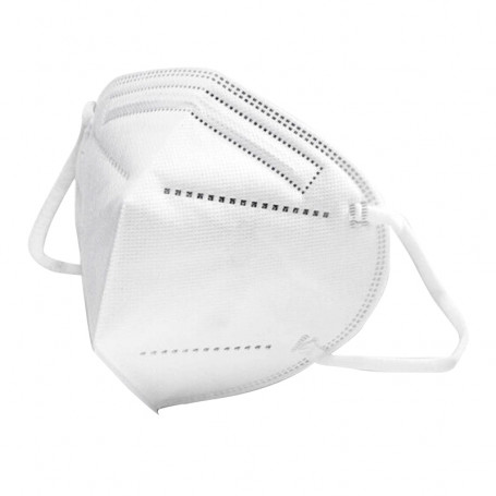 Demi-masque Anti-poussière BLANC Ref: N95/FFP-2 LOCAL ( PRIX 5 PCS ) **  TOTAL CARE